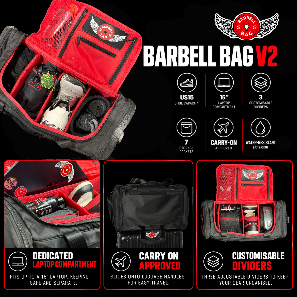 BARBELL BAG V2